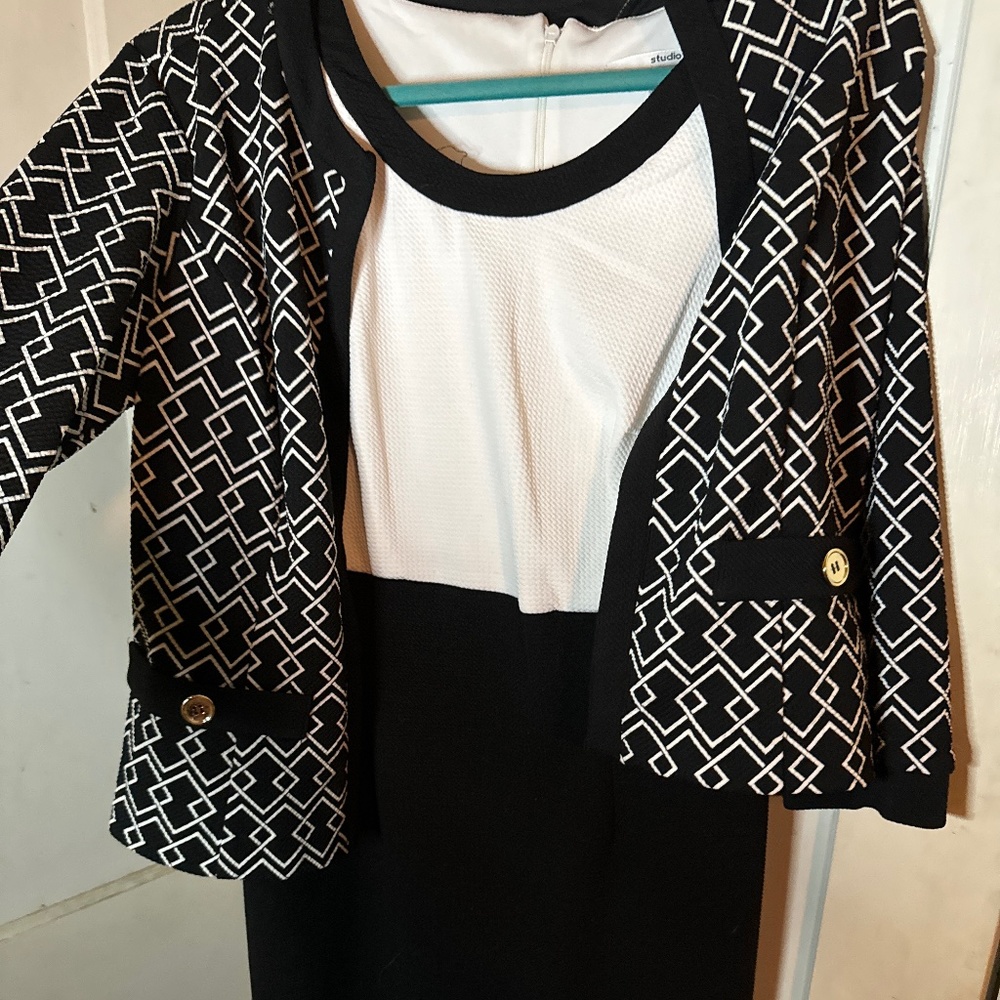 Business dress with blazer Jacket